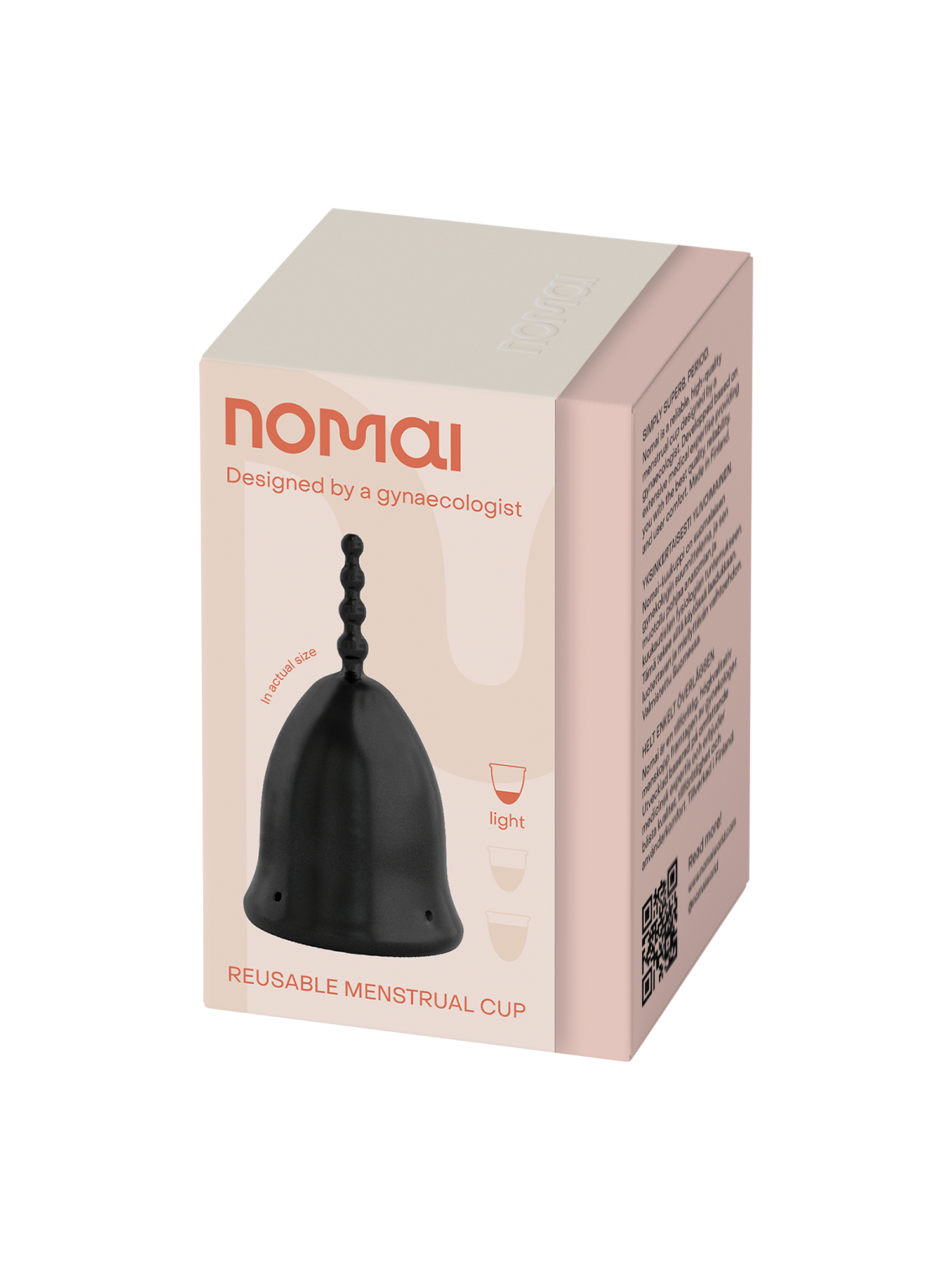 Nomai gynekologin suunnittelema kuukuppi