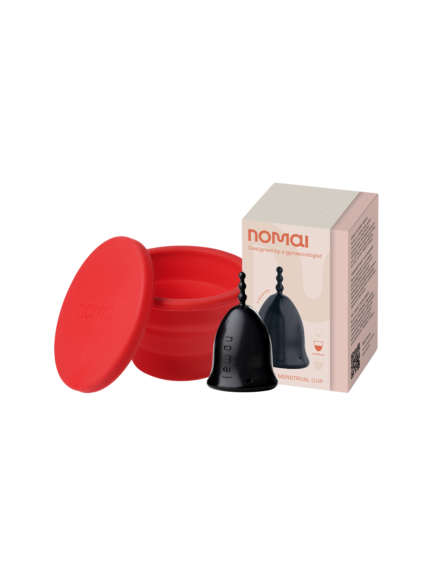 Nomai Cup & Clean Duo, musta