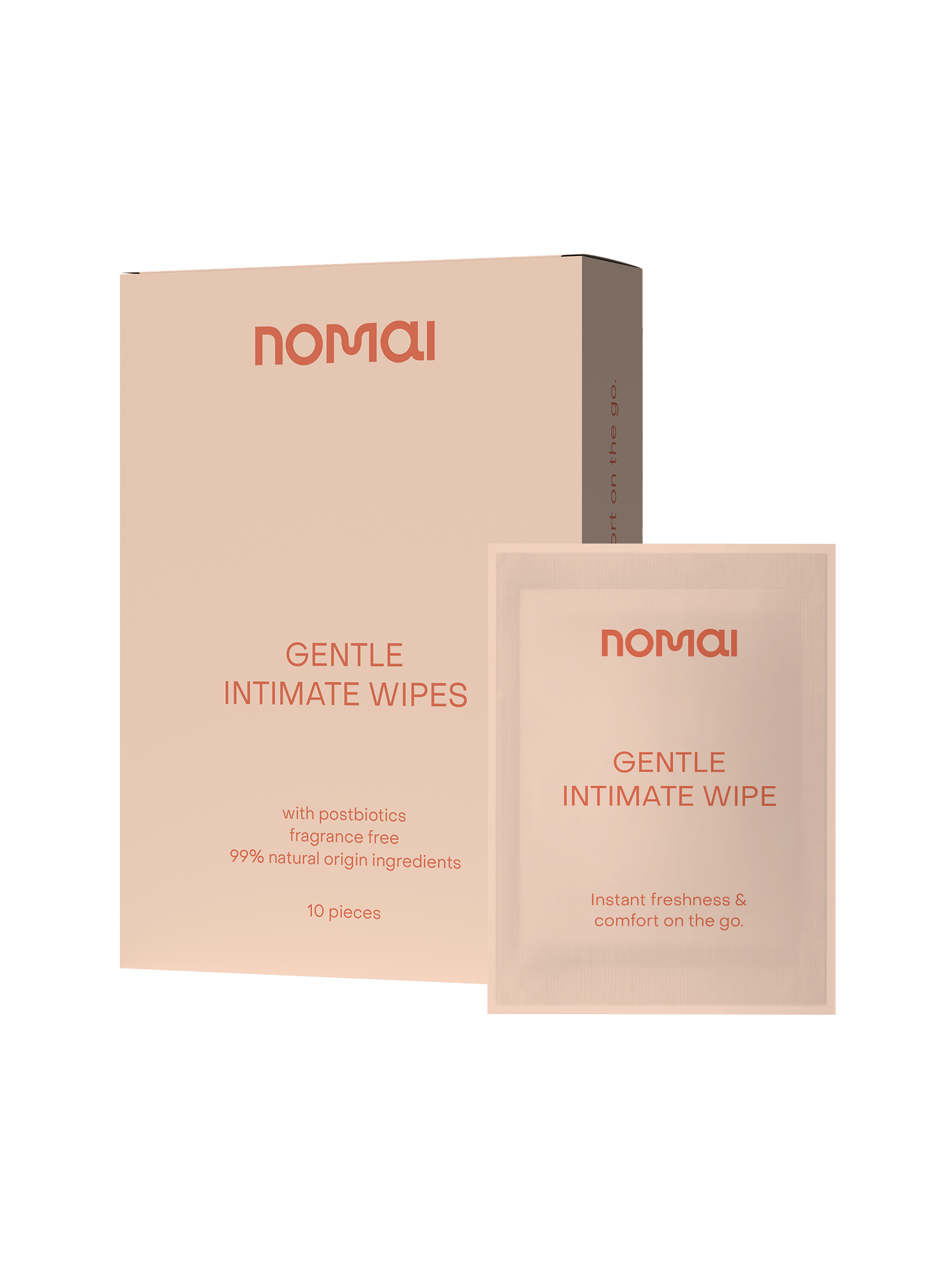 Nomai Gentle Intimate Wipes Intiimipyyhkeet, Cosmos Natural