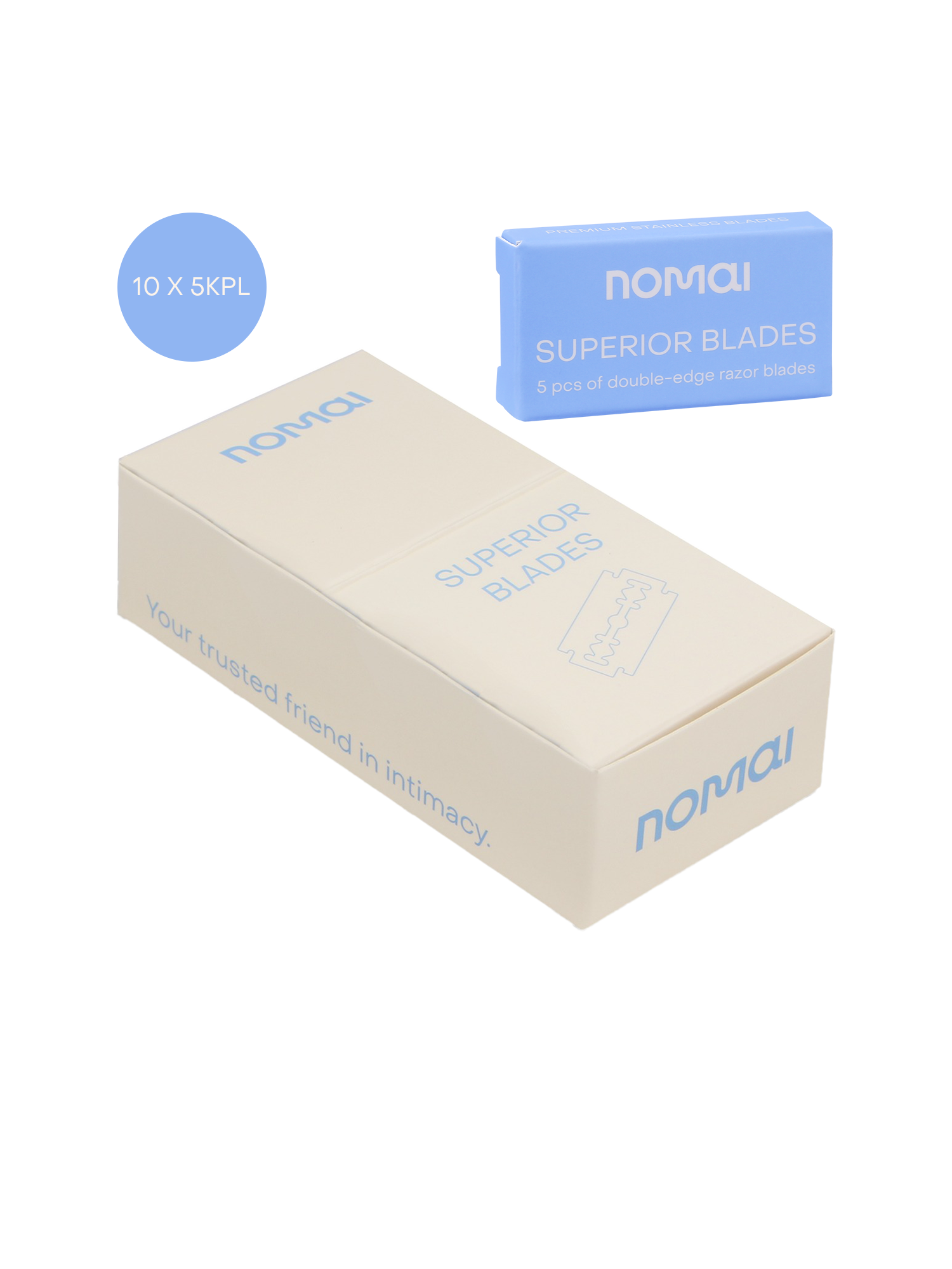 Nomai Superior Blades Vaihtoterät 50-pack