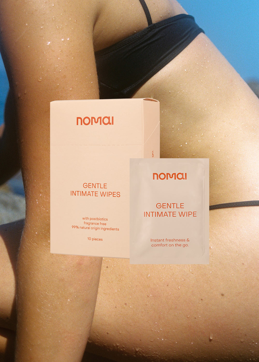 Huolettoman kesän pelastus – Nomai Gentle Intimate Wipes